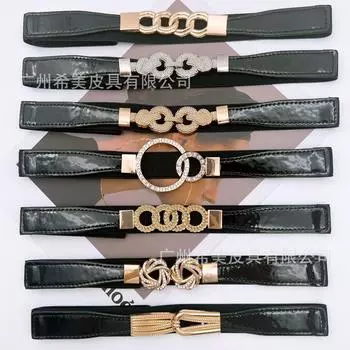 Четыре сезона в наличии пряжка ремня регулируемый тонкий ремень модный сто матч костюм платье украшение пояс женский 105cm