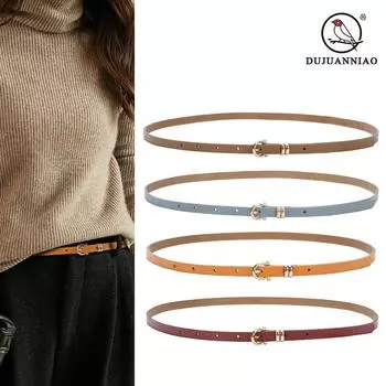 Четыре сезона в наличии ремень женские тонкие шорты Ins модные кожаные узкие брюки ремень вестерн брюки высокая талия мягкий черный маленький ремень 105cm