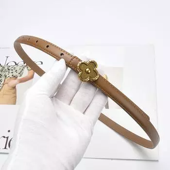 Четыре сезона в наличии ремень женский новый модный универсальный костюм джинсы декоративный ремень Ins стиль натуральная кожа ретро черный ремень для брюк 105cm