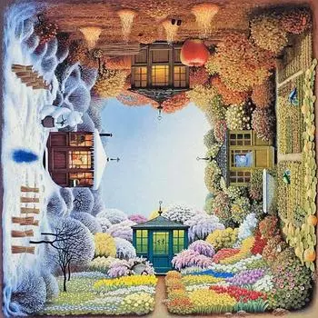 Четыре сезона живописная Алмазная вышивка 5D DIY Алмазная картина Мозаика Фотографии Домашний декор 20X30CM