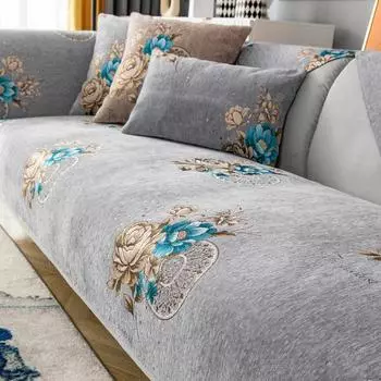 Четырехсезонное универсальное противоскользящее полотенце для дивана, минималистичный современный пылезащитный чехол для сиденья, чехол для дивана, чехол на спинку, полотенце, ткань 70x70