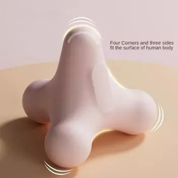 Четырехугольный мяч для фасции, подошвенный мяч, массаж плеч, шеи, талии, мышц рук, лактатных упражнений, расслабляющий меридиан, фитнес-мяч