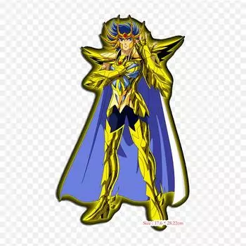 Рыцарь Золота Рака Рак Дефмаск Пегас Сейя Термонашивки для одежды Аппликации Наклейки на одежду Термочувствительный Нашивка на заказ