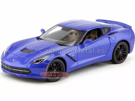 Chevrolet Corvette Stingray Z51 Синий 2014 от 31677 31677BL [Maisto]Maisto 1/18 [Предмет] синий