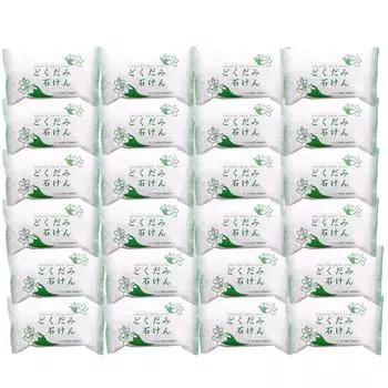 Chi no Shiosha DN Мыло для кожи N 130 г x 24 шт. (Мыло Докудами) белый