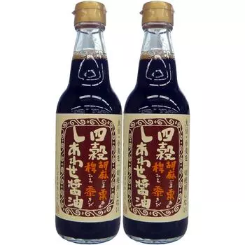 Chiba soy sauce four grains happy soy sauce 360ml x 2 pieces