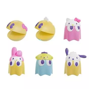 Chibi Collect Figure Pacman x Sanrio Characters 1BOX 6 pieces vol.1