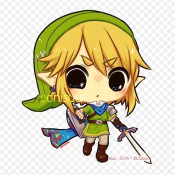 Чиби-ссылка Hyrule Hyrule Link с утюгом на термопереносной печати, виниловые нашивки, наклейки для одежды, аппликации «сделай сам», моющиеся нашивки