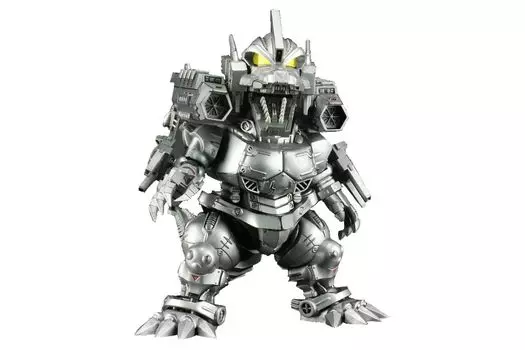 Chibimaru Godzilla Series Mechagodzilla 3 Kiryu Kai Тяжеловооруженная пластиковая модель №7 (Тип Тип)