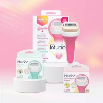 Chic Chic Intuition Variety Special Pack 3 сменных блока Lemon Berry + 3 натуральных сменных блока Green