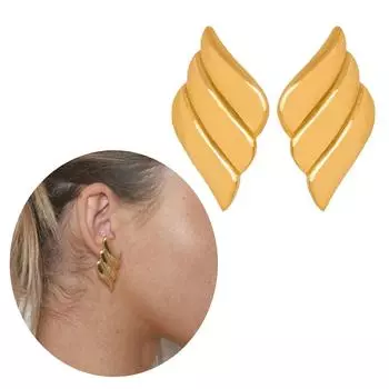 Chic Geometric Earrings Chic Diamond Shaped Ear Accessory Individualized Ear Studs Earrings Adornment for Fashion Lovers