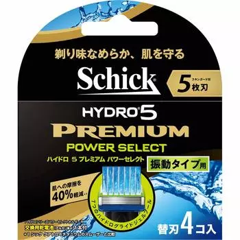 Chic Hydro 5 Premium Power Select Spare 4 шт. [Набор 3] Лезвия,