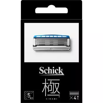 Chic Kiwami сменные лезвия в упаковке 4 шт Chic Japan