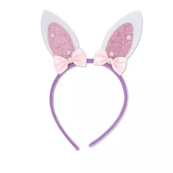 Chicken Bunny Rabbit Hair Hoop Letter Cartoon Animal Headdress Wash Face E