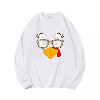 Chicken Crown Осенняя одежда с длинными рукавами из чистого хлопка, новый мужской и женский топ, весенний внутренний слой, базовая рубашка, футболка с круглым вырезом и длинными рукавами M коричневый