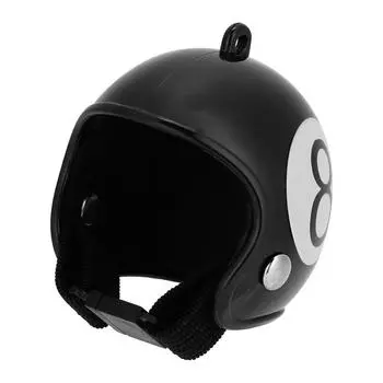 Chicken Helmet Funny Protection Hen Hard Hat Bird Safety Hat Hood Chicken AccessoryBlack 8