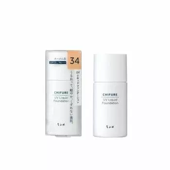 Chifure Chifure UV Liquid Foundation 34 Ocher type 30mL Unscented 1 piece 34 Ocher type Unscented 1 piece
