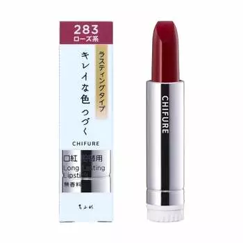 chifure lipstick lasting type 283 rose type