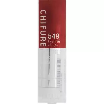 Chifure Lipstick Refill 549 Red Pearl 1 Piece