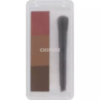 Chifure Пудра для бровей PK10 Pink Brown Макияж глаз Брови Возьмите натуральный цвет на толстую кисть и проведите им от верхней части брови до верхней части