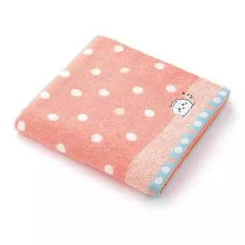 Chiikawa Bath Towel Pink Pile Cute 60 x 120 cm 41-1093300 Approx.
