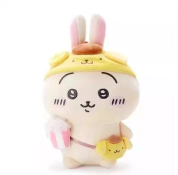 Chiikawa Kuromi Sanrio My Melody Usagi Hachiware Joint Plush Plush Toy Pendant PomPomPuri,20cm