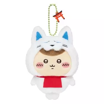 Chiikawa Mogumogu Honpo Fushimi Inari Mascot Plush Toy Chestnut Manju