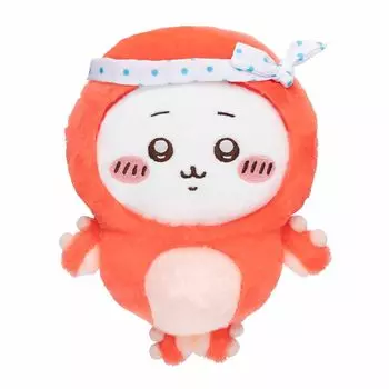 Chiikawa Octopus Squid Lottery C Prize Пушистая мягкая игрушка в виде осьминога-кальмара S Chiikawa