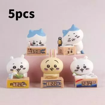 Chiikawa Pvc Action Figures Model Toy Cartoon Desktop Decoration Ornament Gifts