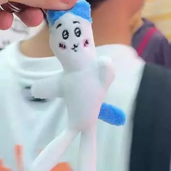 Chiikawas 10Cm Doll Kawaii Hachiware Anime Cute Usagi Cartoon Bag Мобильная плюшевая кукла Школьный портфель Подвесные игрушки Подарки для девочек