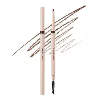 Chika Ichico Hard Skinny Brow Styler 0.07g, 02 Cacao Brown, 1 piece