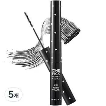 Chika Ichico One Pick Skinny Color Mascara 3g, No. 1 Fixing Volume, 5 pcs.