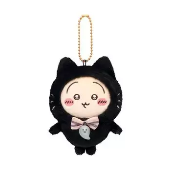Chikawa black cat mascot stuffed rabbit