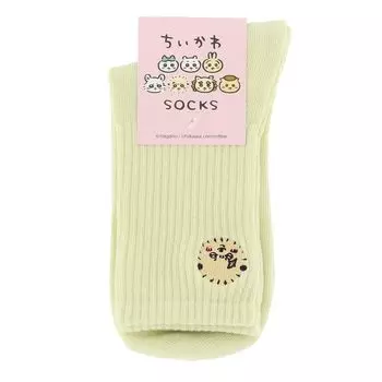 Chikawa Hachiware Rabbit Flying Squirrel Sea Otter Chestnut Manju Shisa One Point Embroidery Crew Length Socks Socks Ladies Character 03197001 Sea