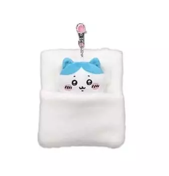 Chikawa Plush Futon Reel Pass Case Hachiware