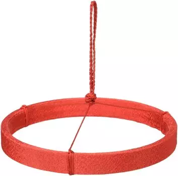 Chikyuya Подвесные украшения Материалы Кольцо для украшения 14 см Красное - красный