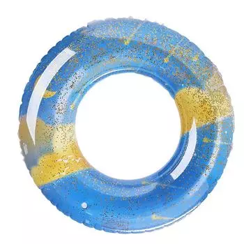 Child Adult And Swimming Ring Pvc Thickened Sequin Meteor Inflatable Shower NO.60(10-25KG)
