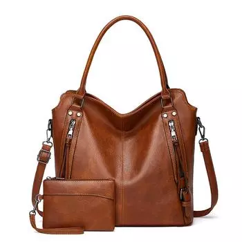 Child and Mother Bag Simple Large Capacity Single Shoulder Bag Female Bag Europe and The United States Large Bag Tote Bag Portable чёрный