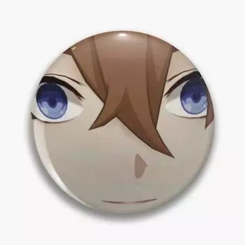 Childe Genshin Impact, персонализируемая мягкая кнопка, значок на булавке, одежда для влюбленных, милый декор, мультяшный воротник, ювелирные изделия, металлические забавные модные изделия