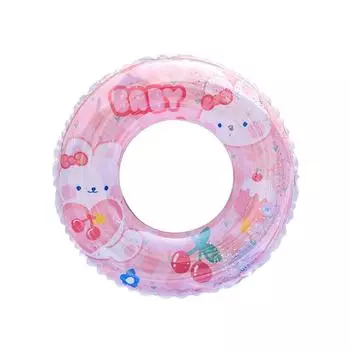 Children Adult Swimming Circle New Cartoon Cherry Rabbit Pattern Water Toys NO.60(10-25KG)
