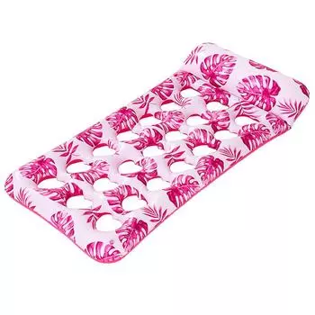 Children And Adults With Thickened Inflatable Floating Swimming Rings On Water