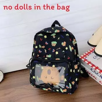 Children Backpack Capybara Cartoon Itabag Adjustable Shoulder Schoolbag Straps