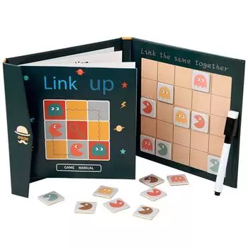 Детские игры «Соедини и найди картинки» Магнитные головоломки Игрушки для детей Интеллект Раннее образование Логическое мышление Игрушки для детей