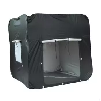 Детская игровая палатка, сказочный игровой домик, простая установка, универсальный детский домик, сказка для лета в помещении чёрный