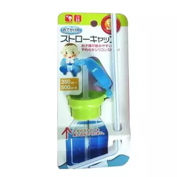 Children Portable Spill Proof Juice Soda Water Bottle Twist Cover Cap With straw розовый