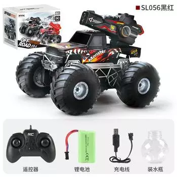 Children S 2.4G Remote Control Amphibious Free Rotation Self-Priming Water Pickup Remote Control Car Boy Toy Factory supports labeling