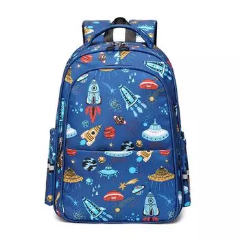 Children s Backpack Boys and Girls School Bags Cute Cartoon Dinosaur Kids Backpacks Waterproof Lightweight Students Bookbags чёрный