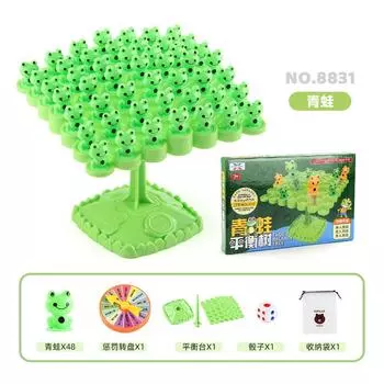 Children S Balance Tree Astronaut Stacking Music Concentration Training Balance Puzzle Table Games Toys
