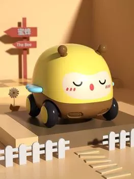 Children S Car Toys Baby Sound And Light Help Inertia Car Pull Back Car Set Boys And Girls 1-4