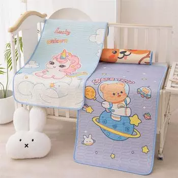 Children s Cartoon Latex Baby Mat – Machine Washable Summer Mat for Kindergarten 60*120 cm